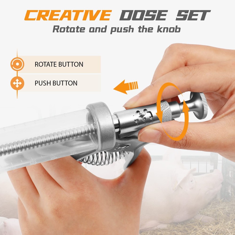 Proshine 50ml Continuous Plastic Syringe