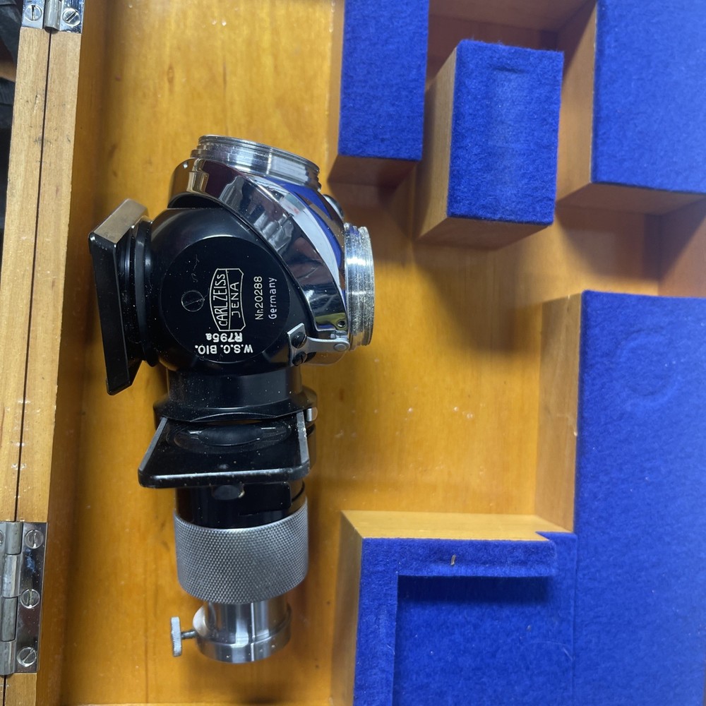 Antique Carl Zeiss Jena Microscope