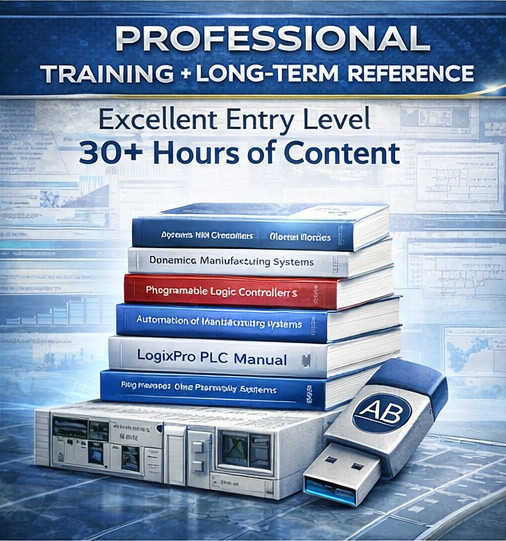PLC TRAINING LITE COURSE | Video Training & Textbooks | 2026 EDITION | USB