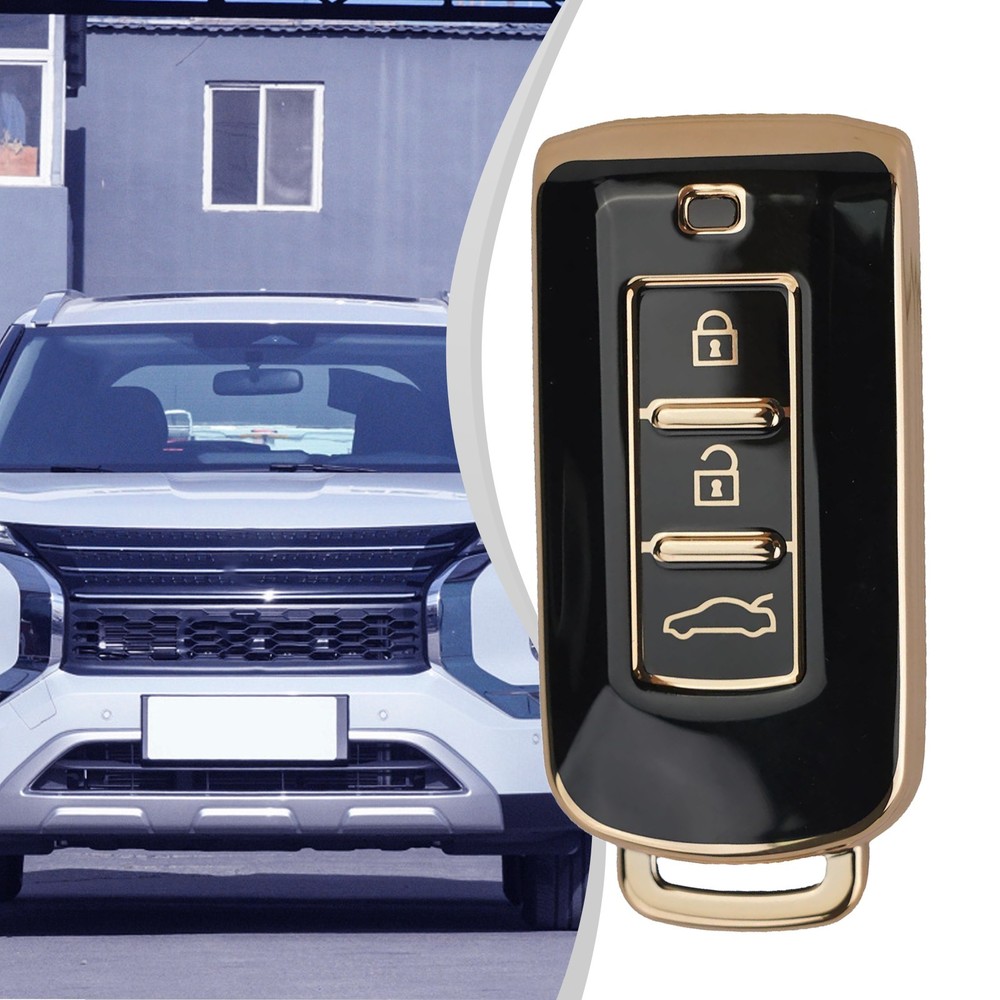 Remote Car Key Case Cover Soft Shell High Quality For Outlander Lancer Xpander