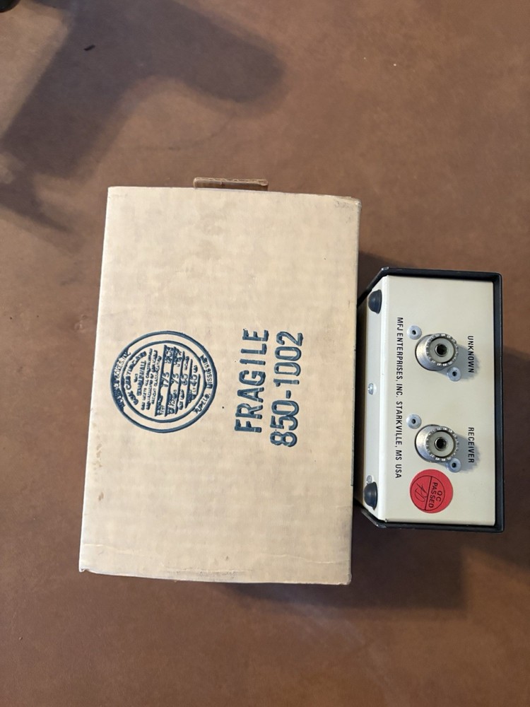 USED MFJ-202B RF Noise Bridge with Built in Range Expander