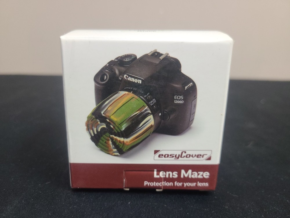EASYCOVER LENS MAZE BLACK ECLMB