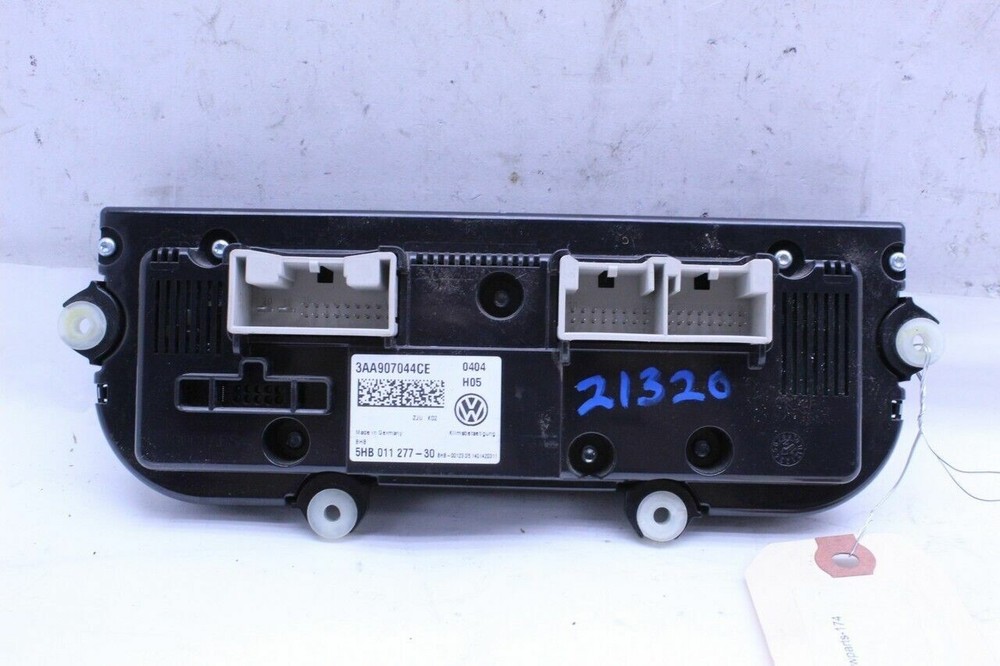 2014 Volkswagen Jetta Climate Temperature Control Panel OEM