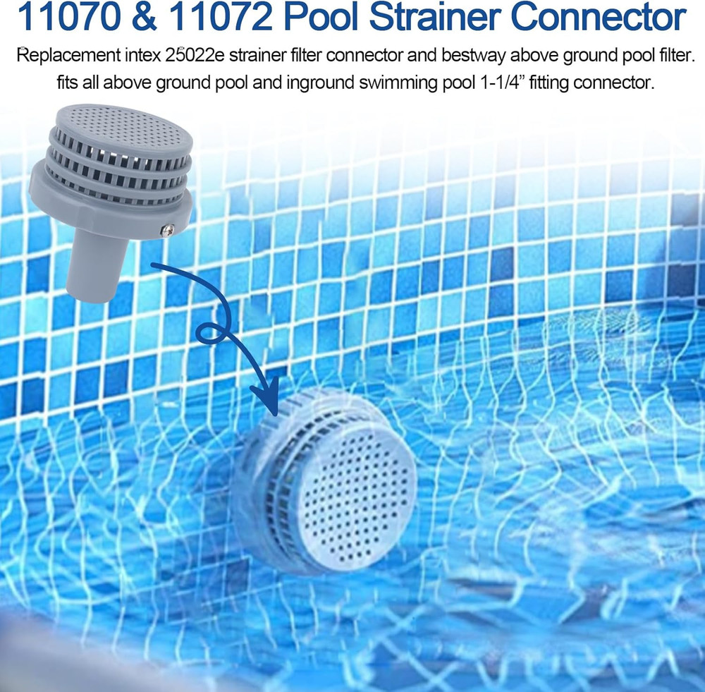 11070 11072 Pool Strainer Connector Replacement Strainer Connector