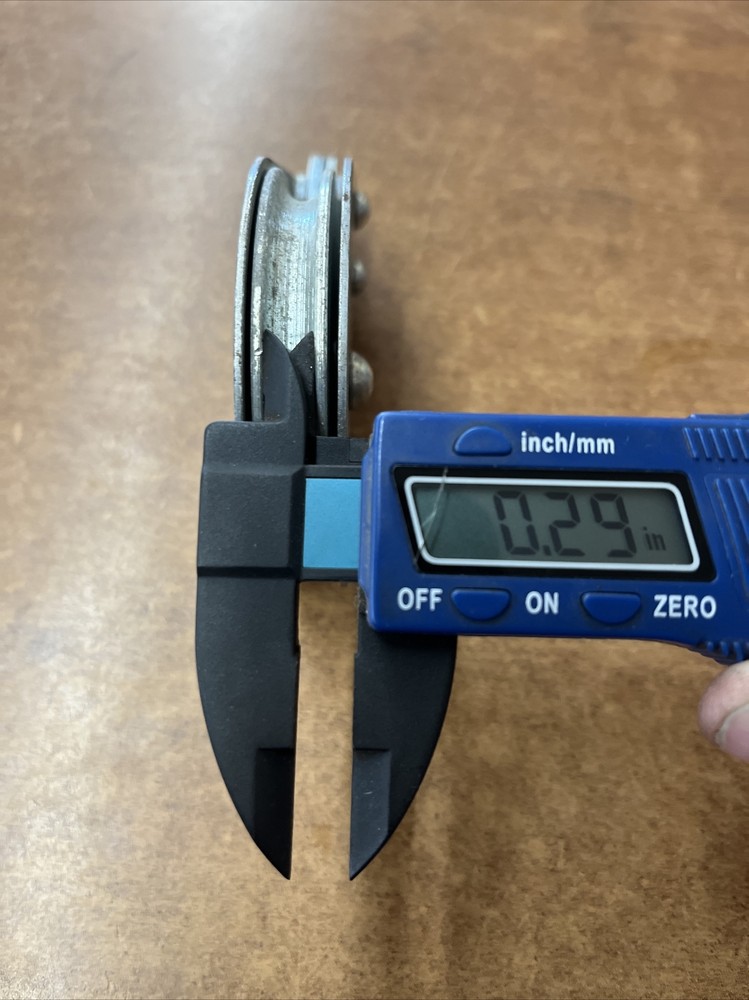 3” Fixed Eye Pulley, for 3/16 & 1/4” cable or rope
