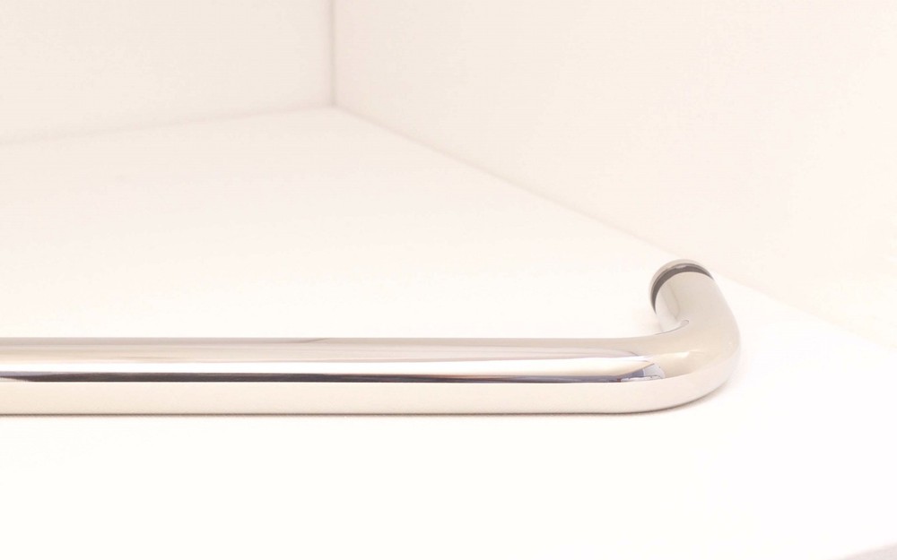 20" Chrome Towel Bar - Pull Handle Frameless Shower Glass Door