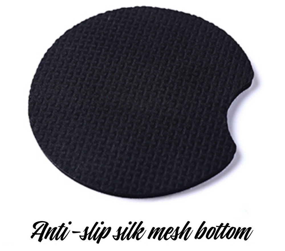 Father’s Day KING Car Coasters, 2-Pack