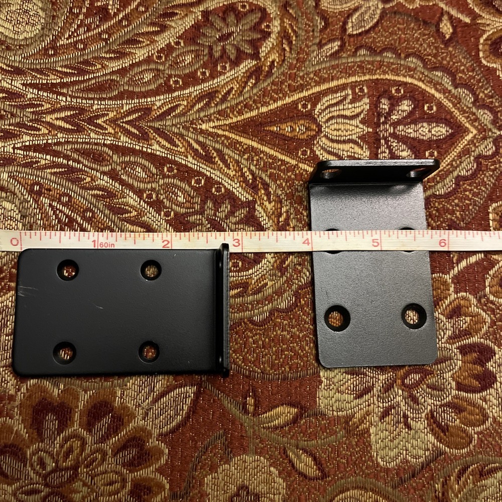 New 1U Rack Mounting Brackets For 19" Rack Installation