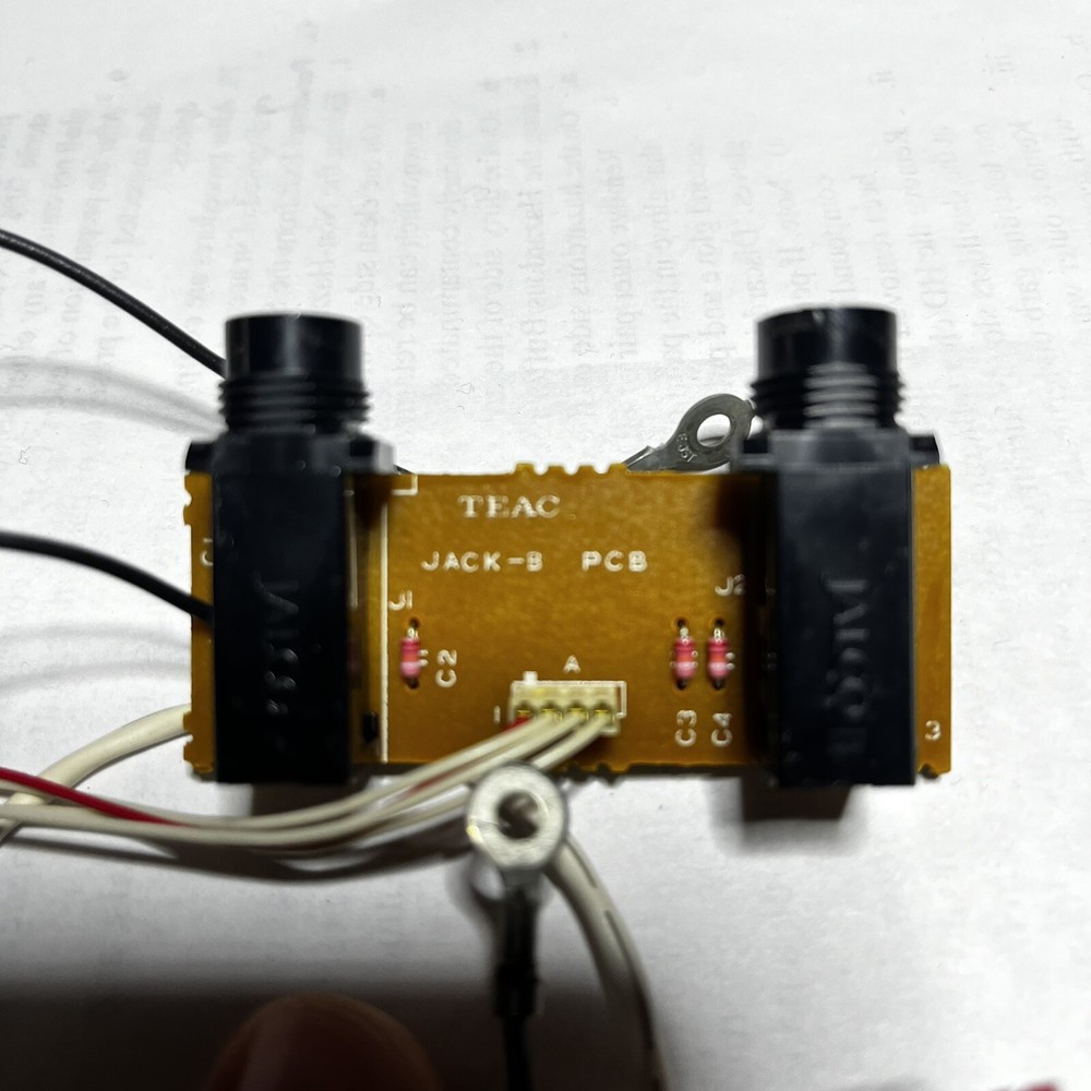 TASCAM 688 JACK A + JACK B PCB - Includes Case Pin/ holders