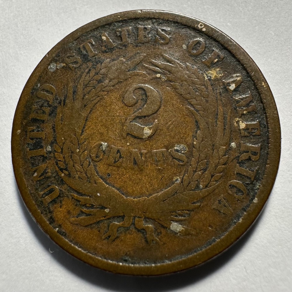 1865 Two Cent Piece
