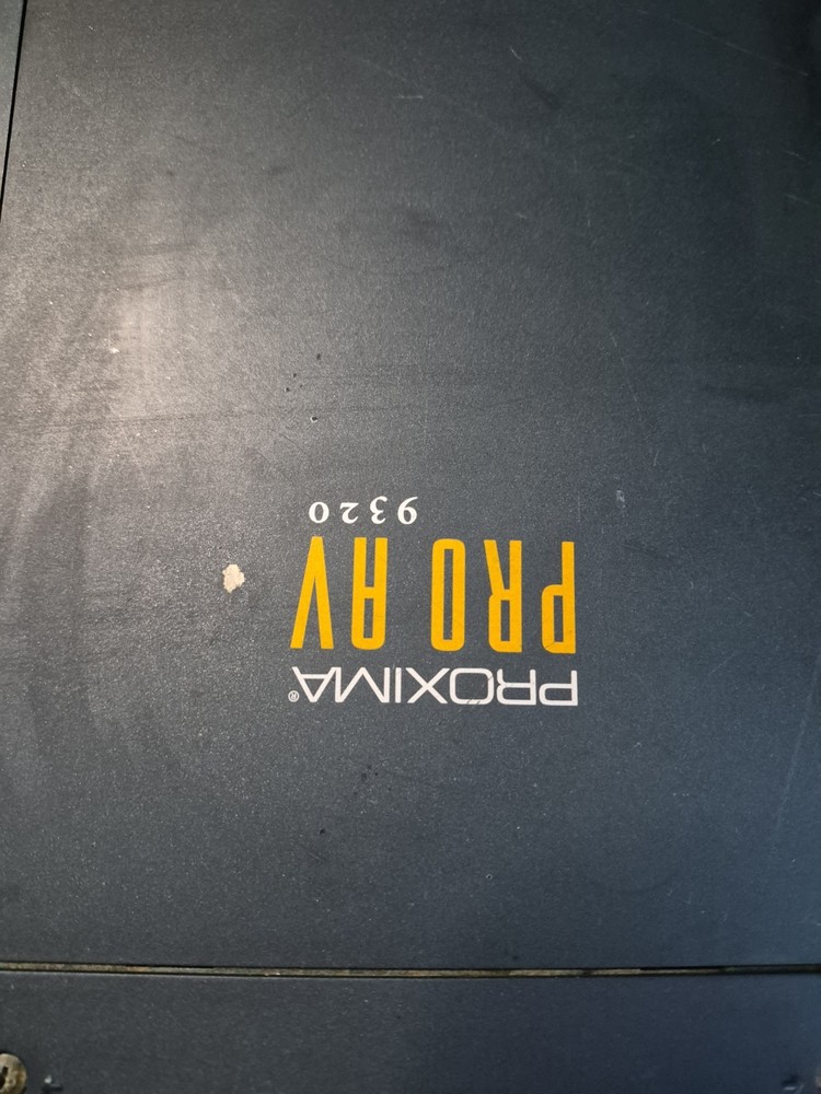 Proxima Pro AV 9320 Projector Conference Room Projector Turns On And PROJECTS..