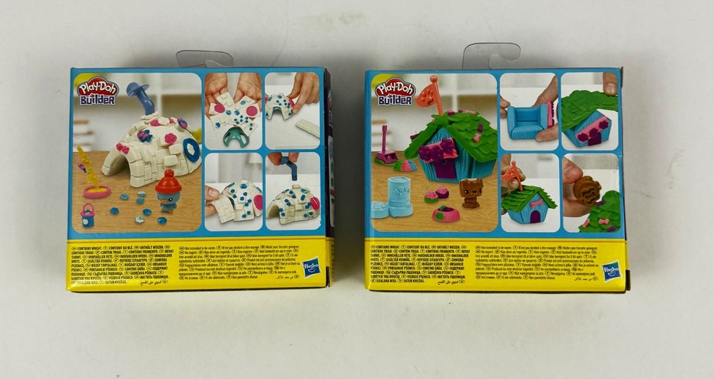 New Sealed Play-Doh Builder Bundle of 5 Kits