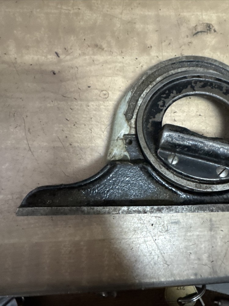 Starrett Combo Head And Protractor