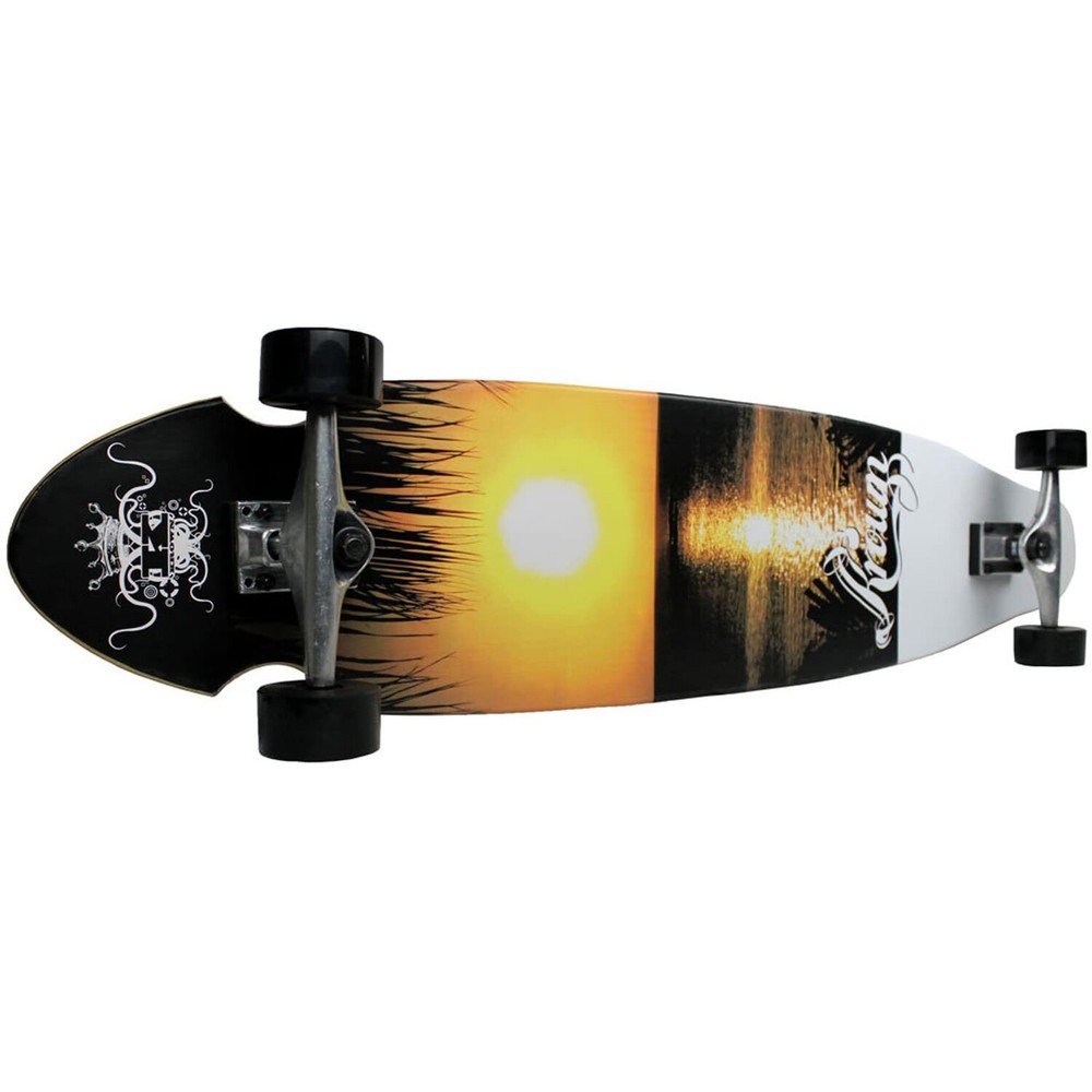 Krown Longboard Complete Kicktail Hawaii 9" x 43"