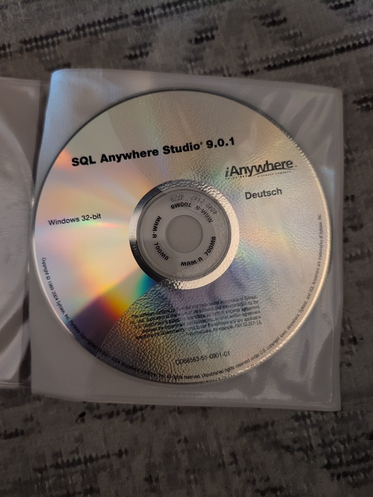 SQL Anywhere Studio 9.0.1 - Registration Key Included