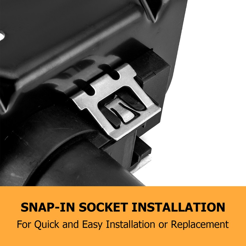 Trailer Towing 7 Way and 4 Way Trailer Connector Socket with Bracket