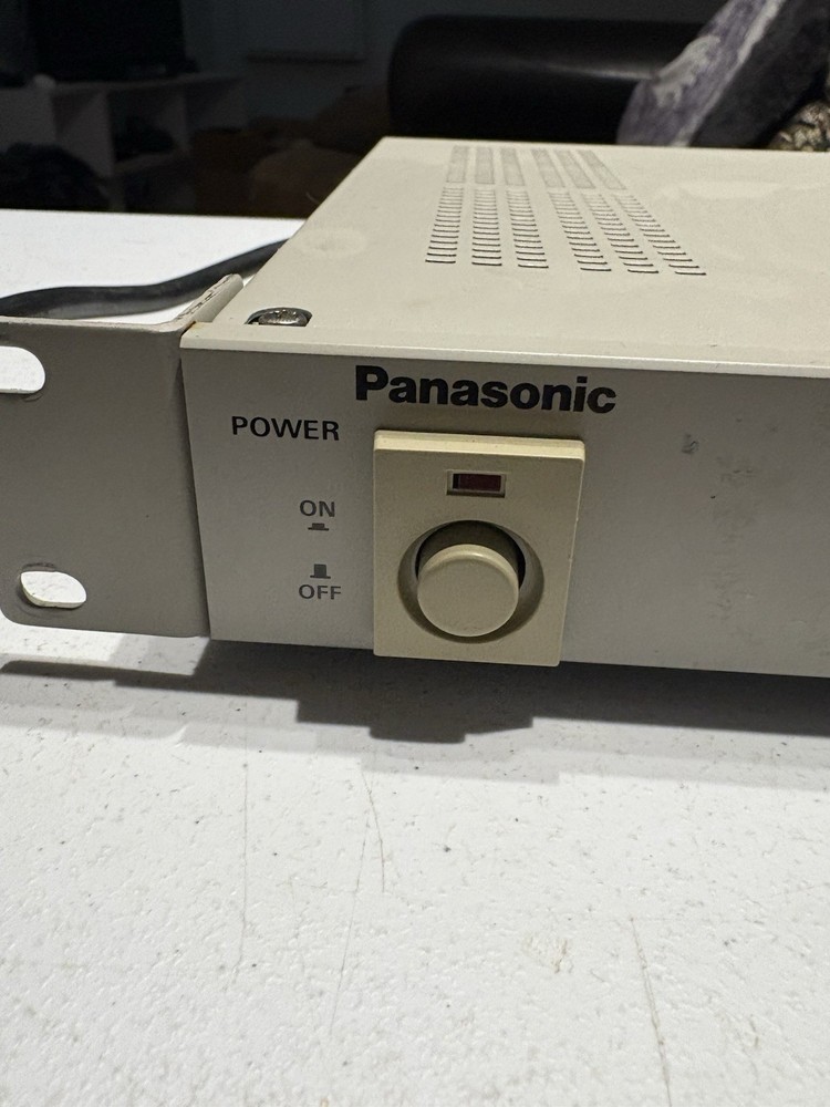 LOT OF 3 PANASONIC Model: WV-CU101 System Controller.