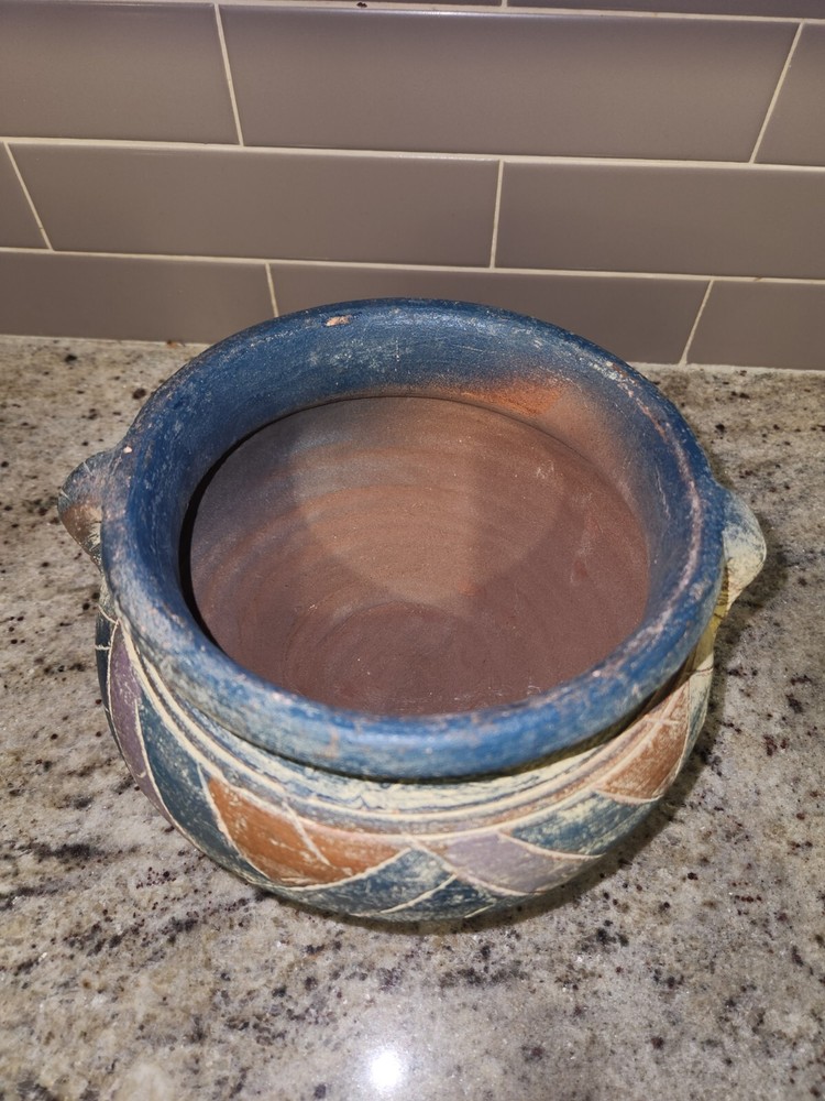 Vintage Hand Thrown Clay Pot
