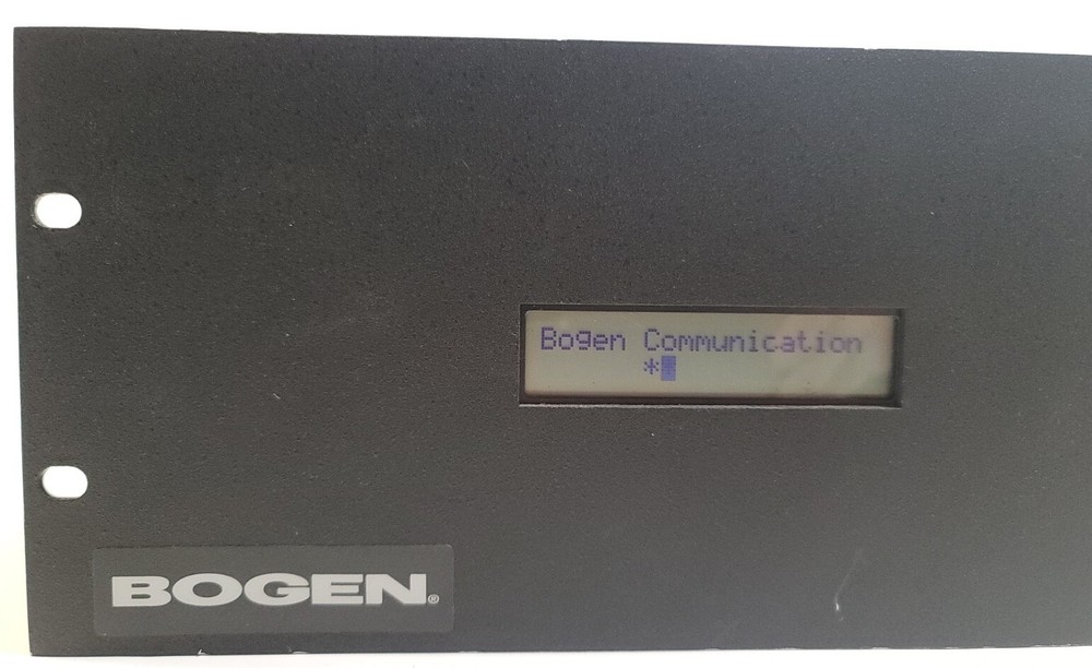 BOGEN MASTER CLOCK CONTROLLER RS485