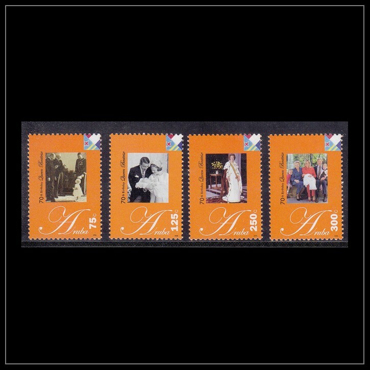 Aruba Issue 2008 (388-391) Royalty