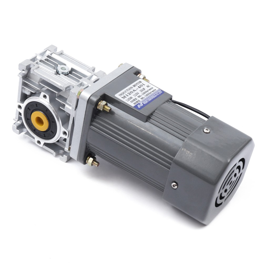 Speed Adjustable Gear Motor And Speed Governor Set Convenient Vertical Output