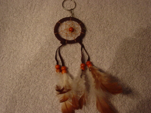 DREAMCATCHER KEYCHAIN (BROWN COLOR)