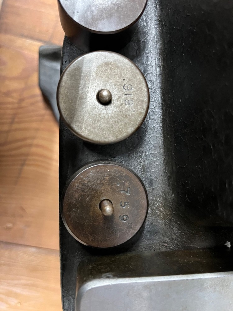 Vandercook No. 9 hacker plate gauge