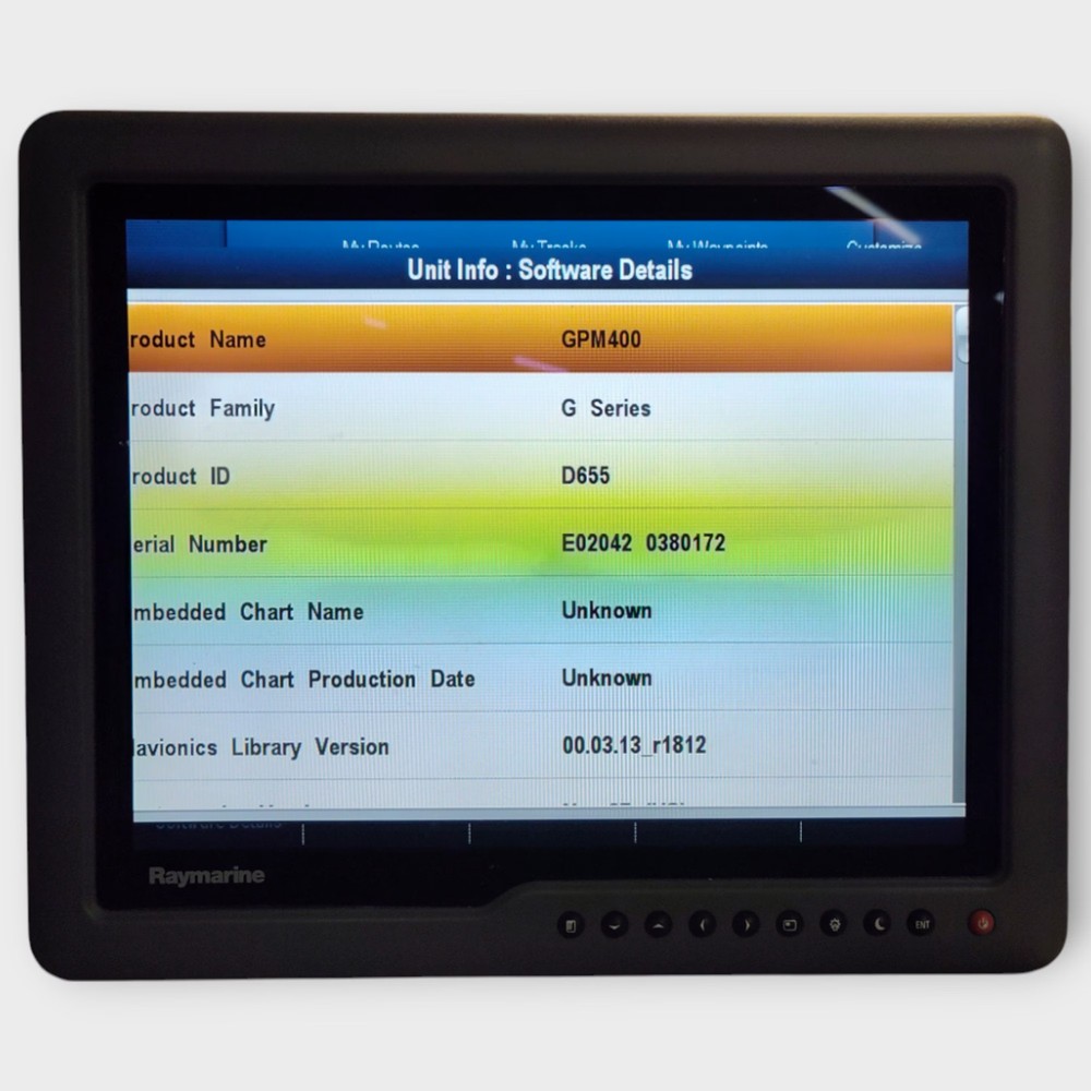 Raymarine GPM400 G-Series Multifunction Processor Unit E02042 (US Version) Good!
