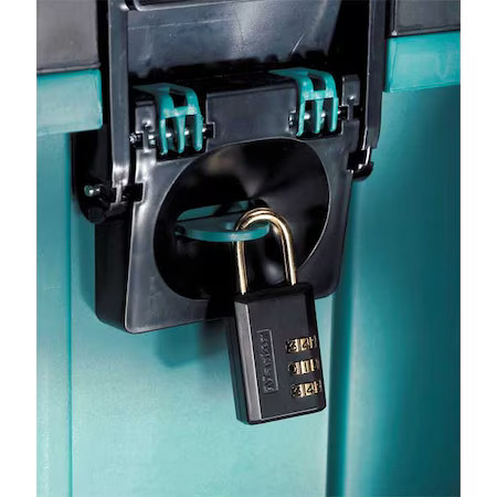 Master Lock 647D Luggage/Briefcase Padlock, Brass, Side