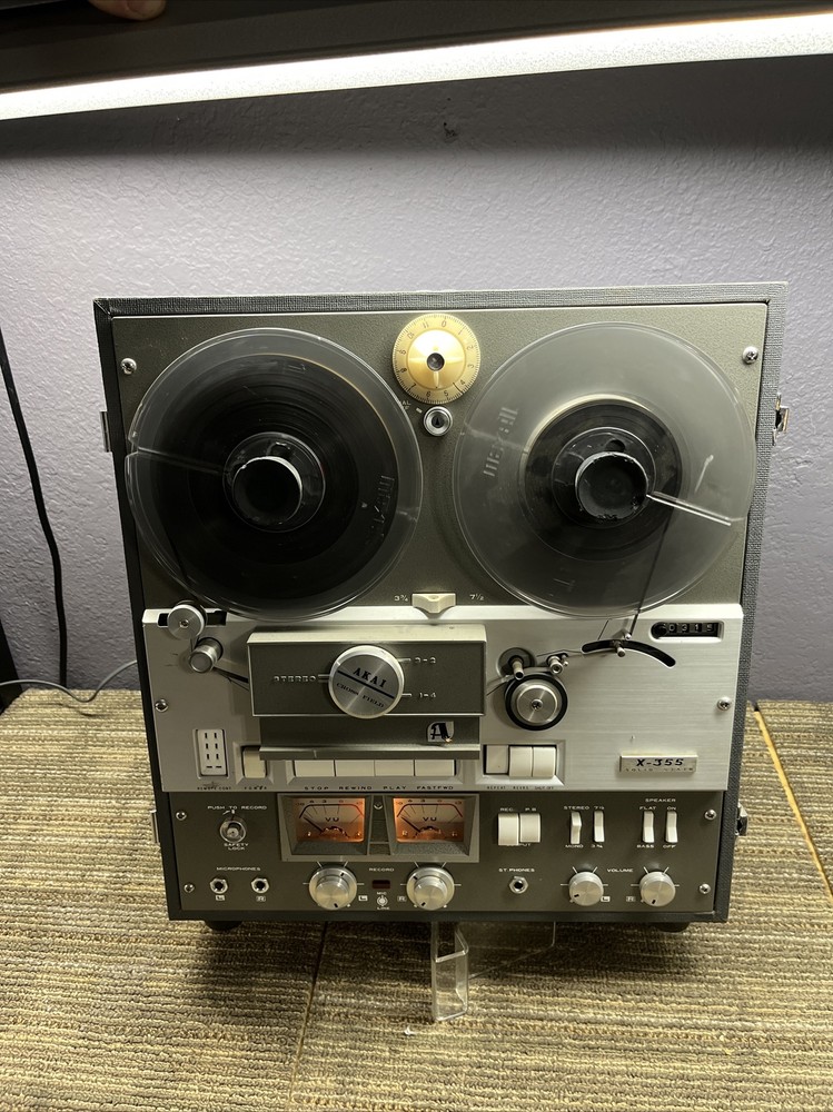 AKAI X-355 Open Reel Deck Tested & Working 83750