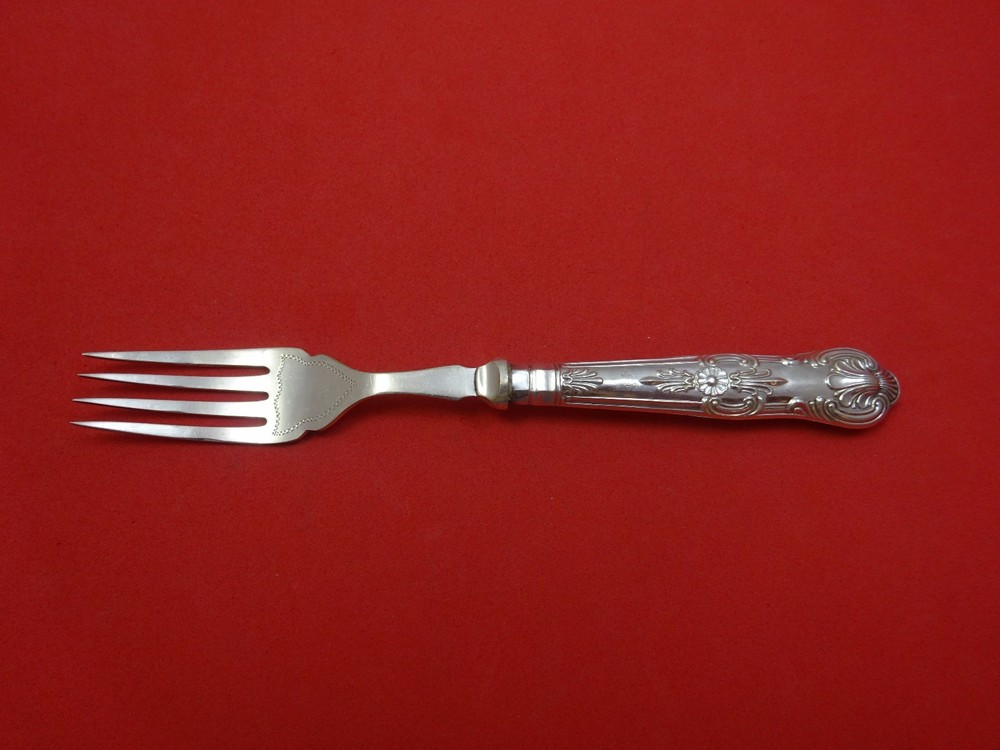 Queens by C. H. Beatson Sterling Silver Fish Fork 7 1/2"