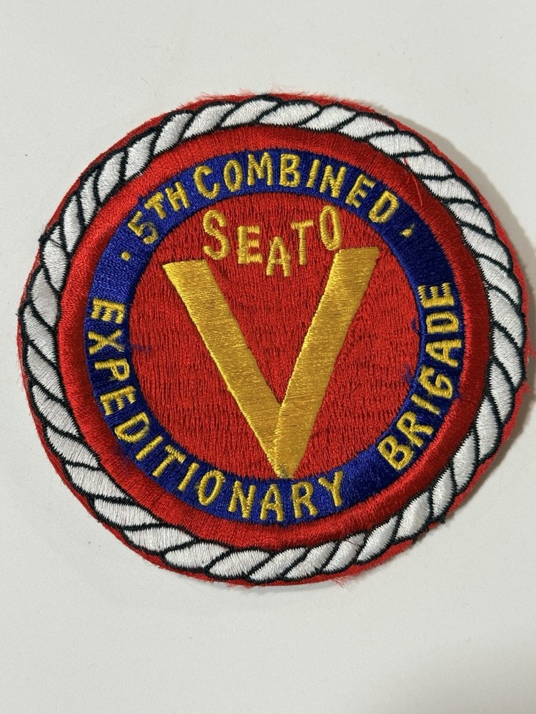 Original USMC 5th Combined Expeditionary BRIGADE (CEB) - “SEATO” Patch
