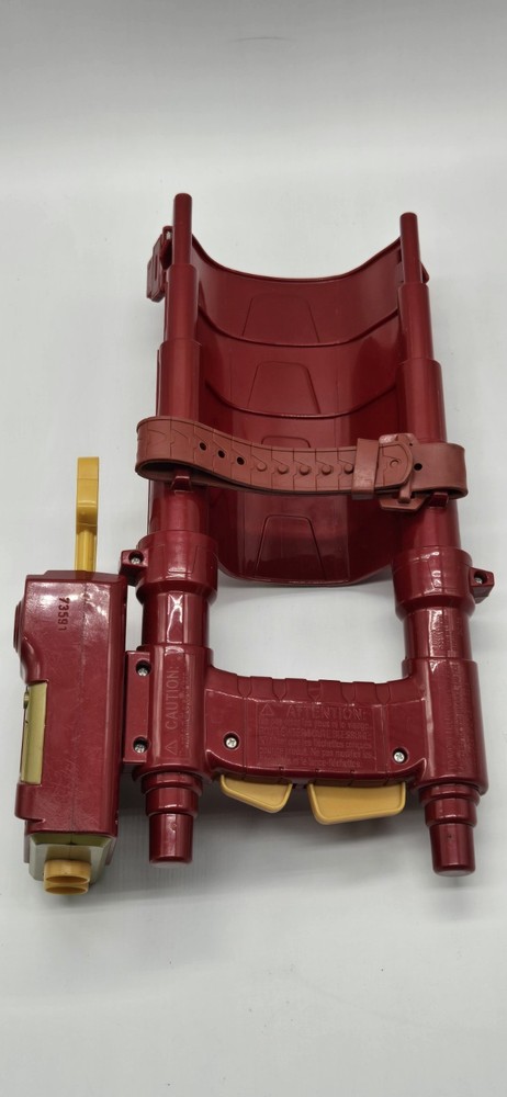 Marvel Iron Man Nerf Slide Blast Armor Dart Blaster 2015 Retractable Adjustable