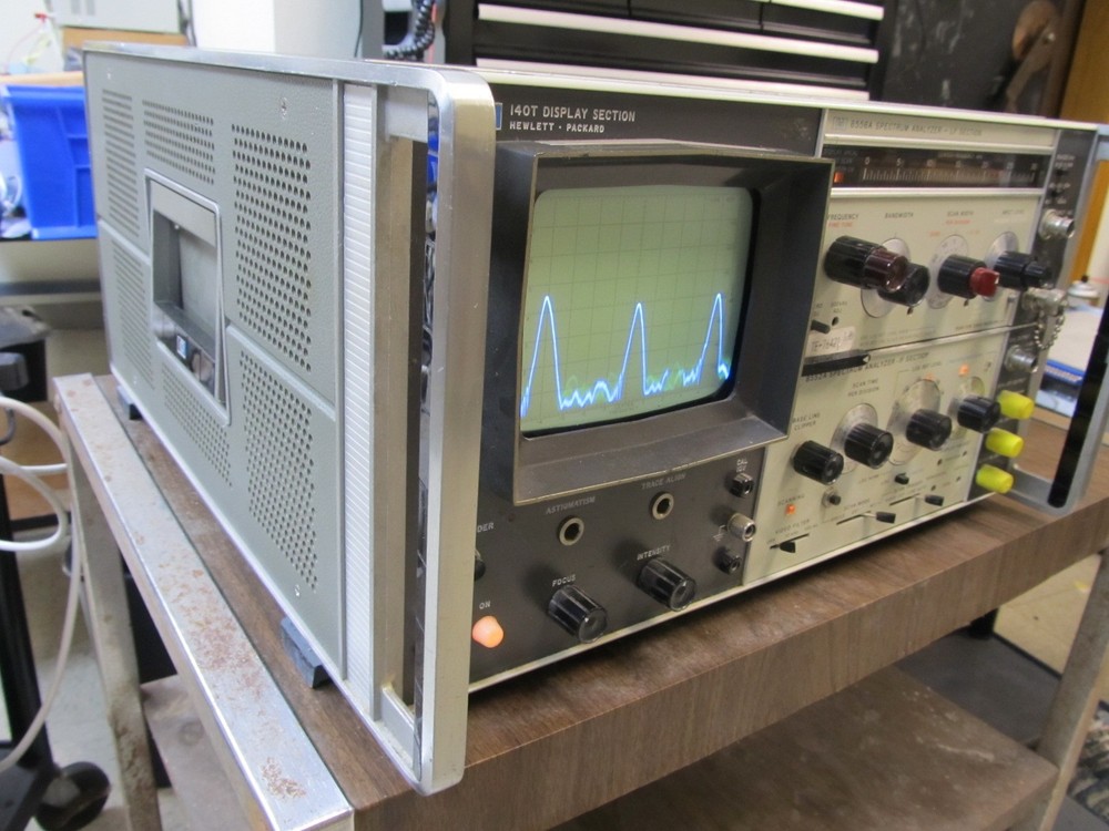 Vintage HP Spectrum Analyzer 140T; 8556; 8552A modules