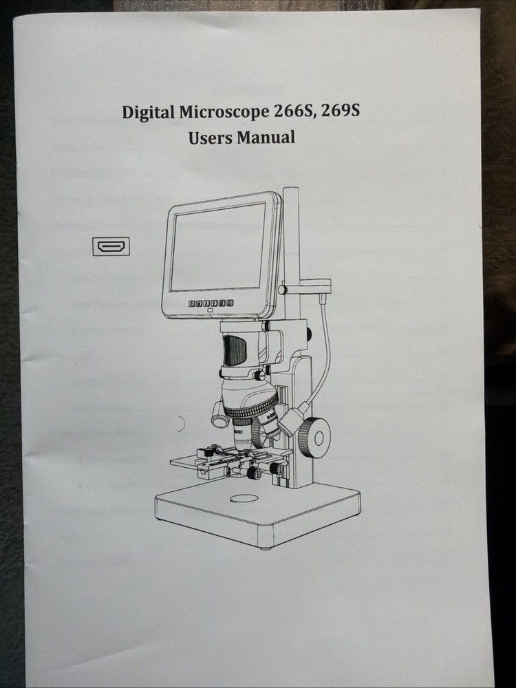 Digital Microscope AD269S 20x-5000x