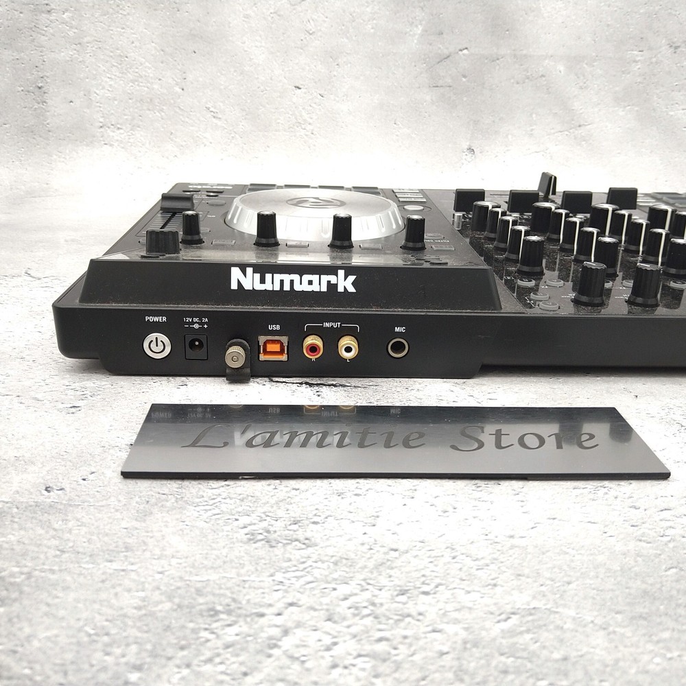 Numark NV 4-Deck Dual-Display USB DJ Controller Used Tested