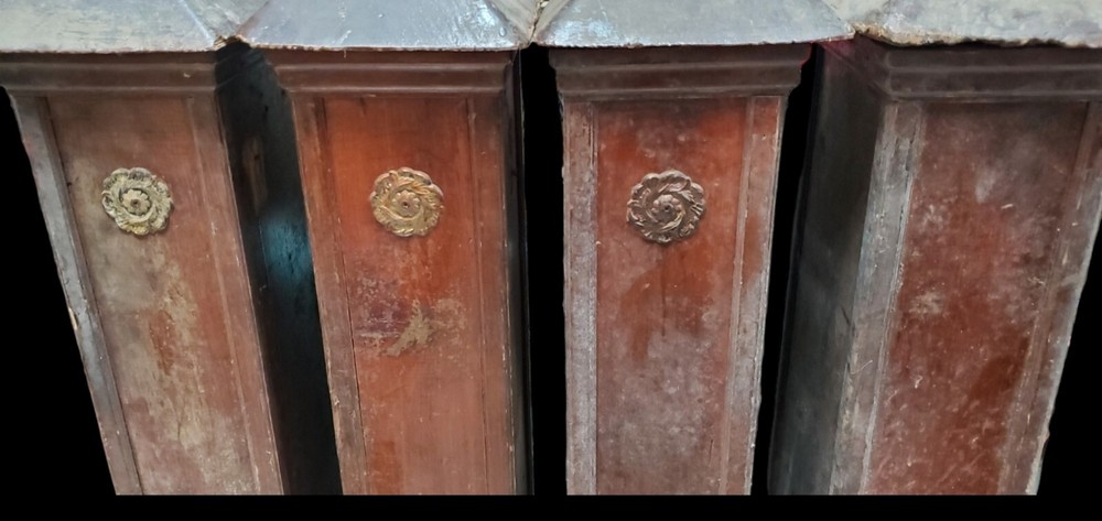 Set Of 4 Newel Posts GAM0276