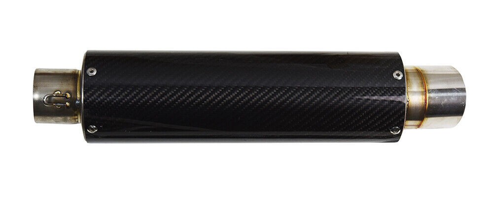 Performance Full Exhaust system Carbon Can to fit CBR125 2004 TO 2017 STAINLESS