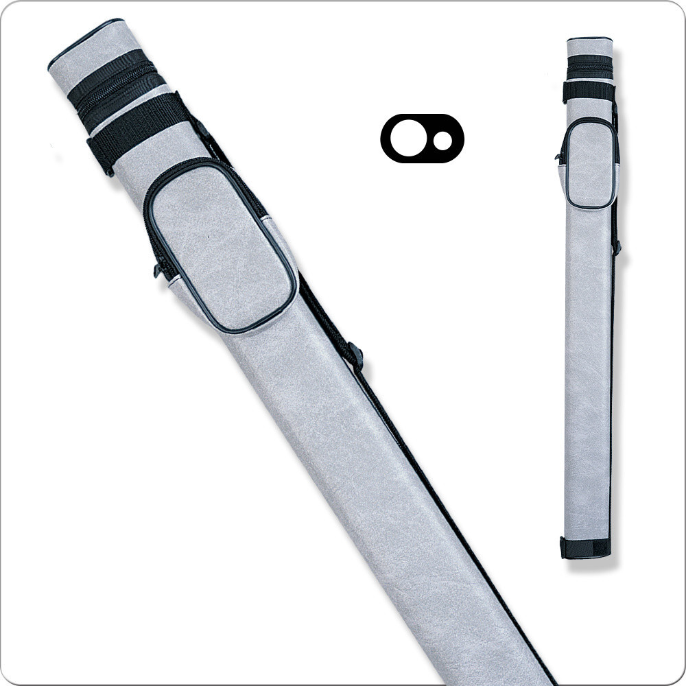 Action AC11 1x1 Hard Pool Cue Case - Light Grey