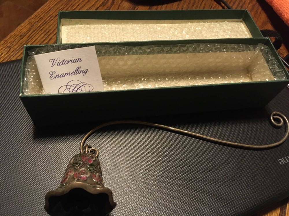 Enamel on Metal Candle Snuffer