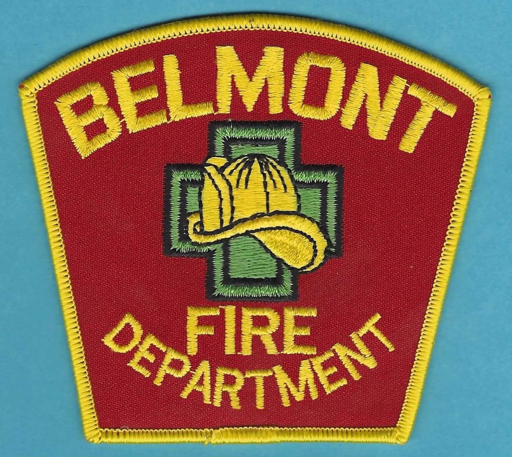 BELMONT MASSACHUSETTS FIRE RESCUE PATCH