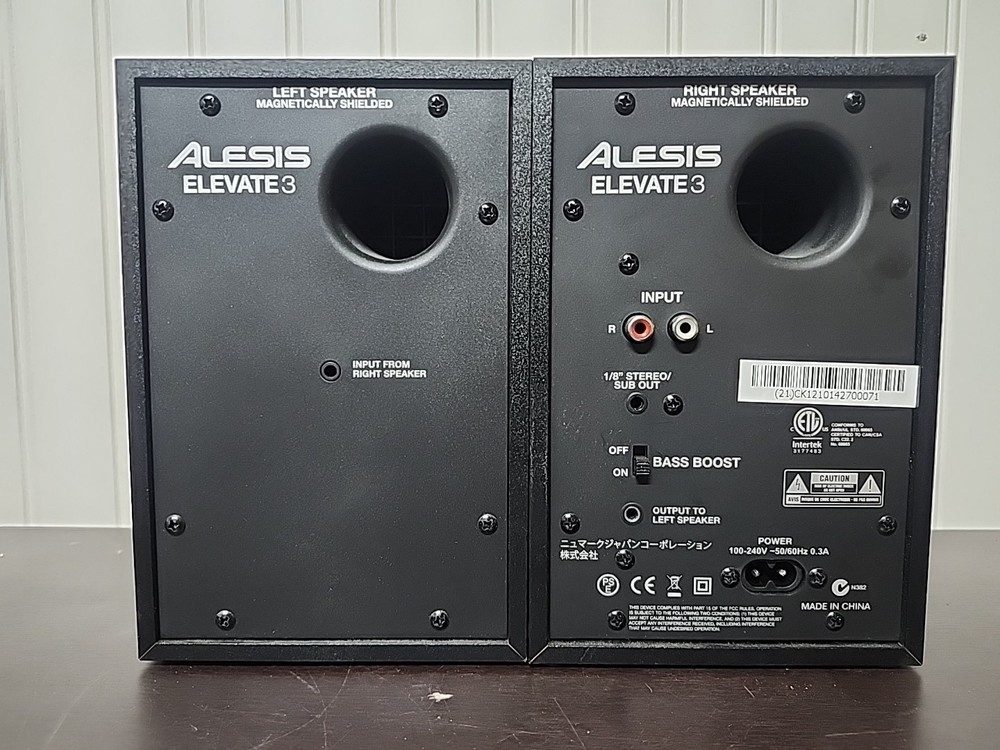 Alesis Elevate 3 Powered Desktop Speakers
