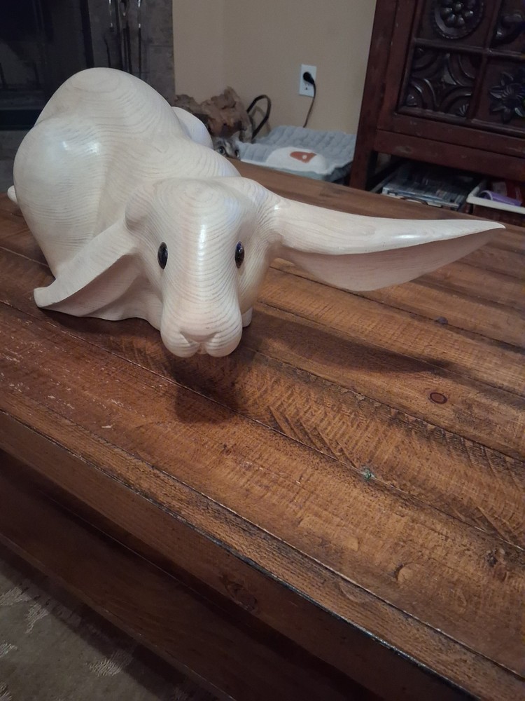 Signed Bob Hayden Rabbit Sculpture
