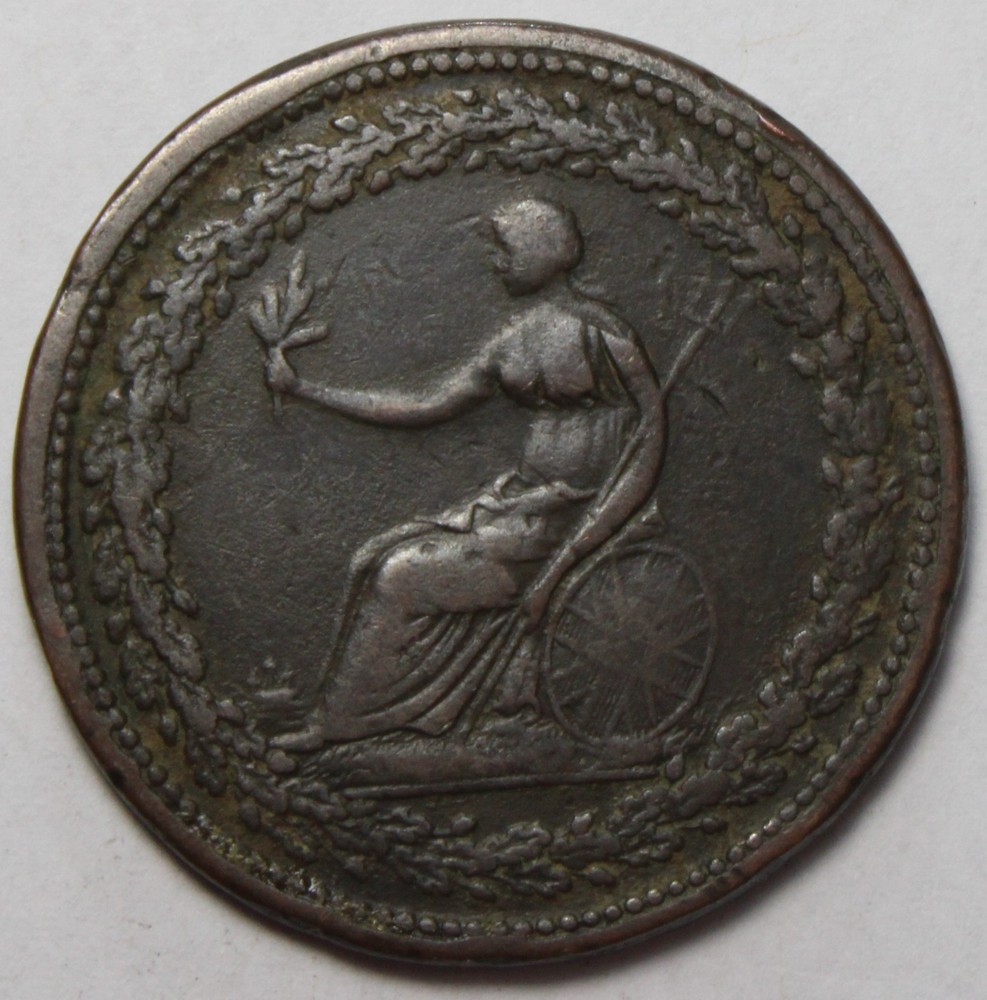 1813 Spread Eagle Token, LC-54A (X450)