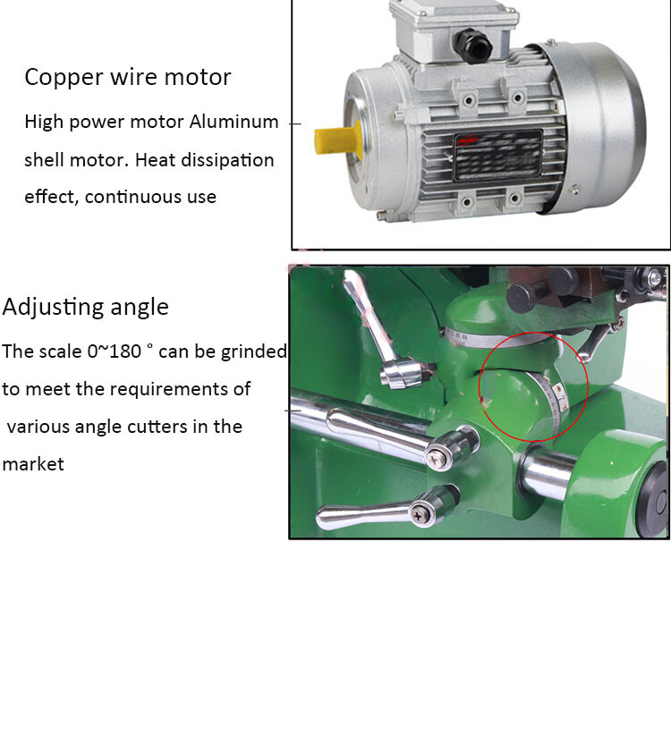 220V /380V Universal Cutter Grinder Drill Sharpener Sharpening Machine..