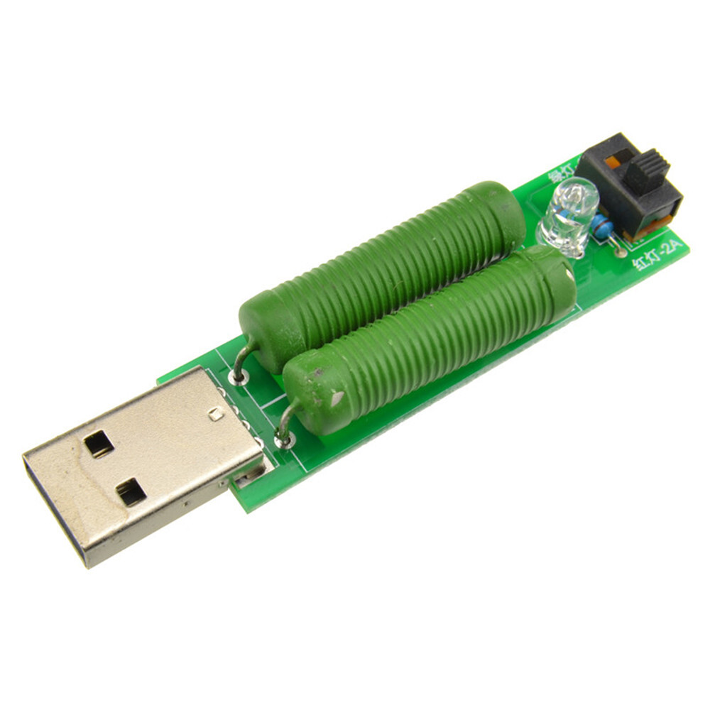 USB Load resistorPower Resistors Mobile Power Aging Resistance module 1A 2A