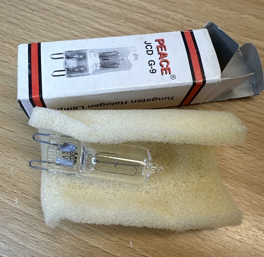 Peace JCG-9 Tungsten Halogen Bulbs 25W