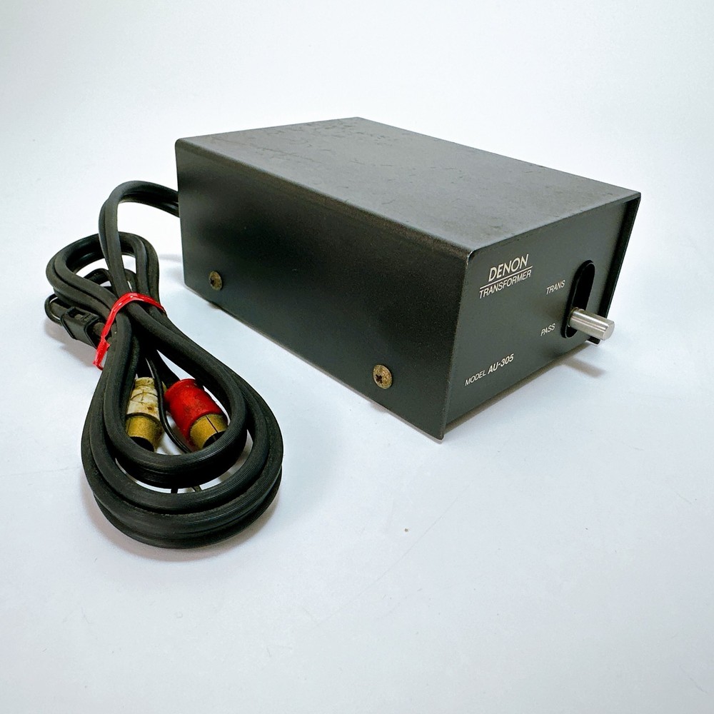 Denon AU-305 Step Up Transformer USED