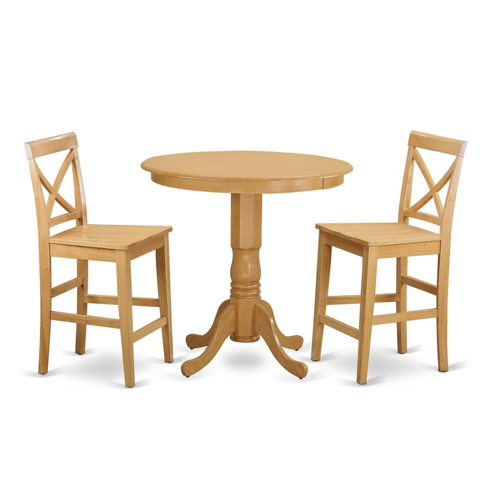 3 Pc Dining counter height set - Dining Table and 2 bar stools.