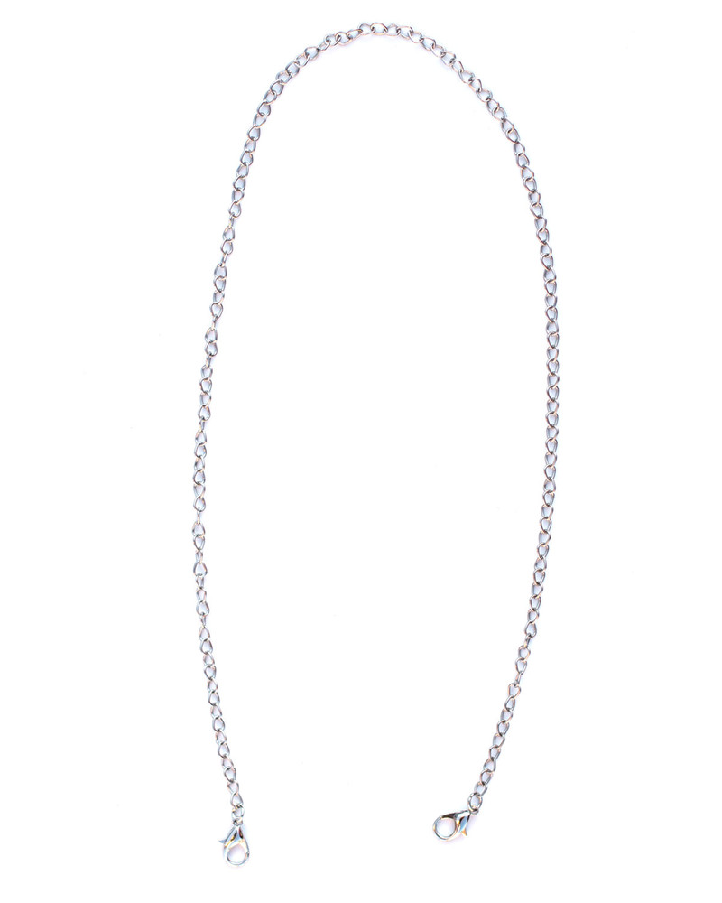 Platinum Chain Face Mask Holder[   ]